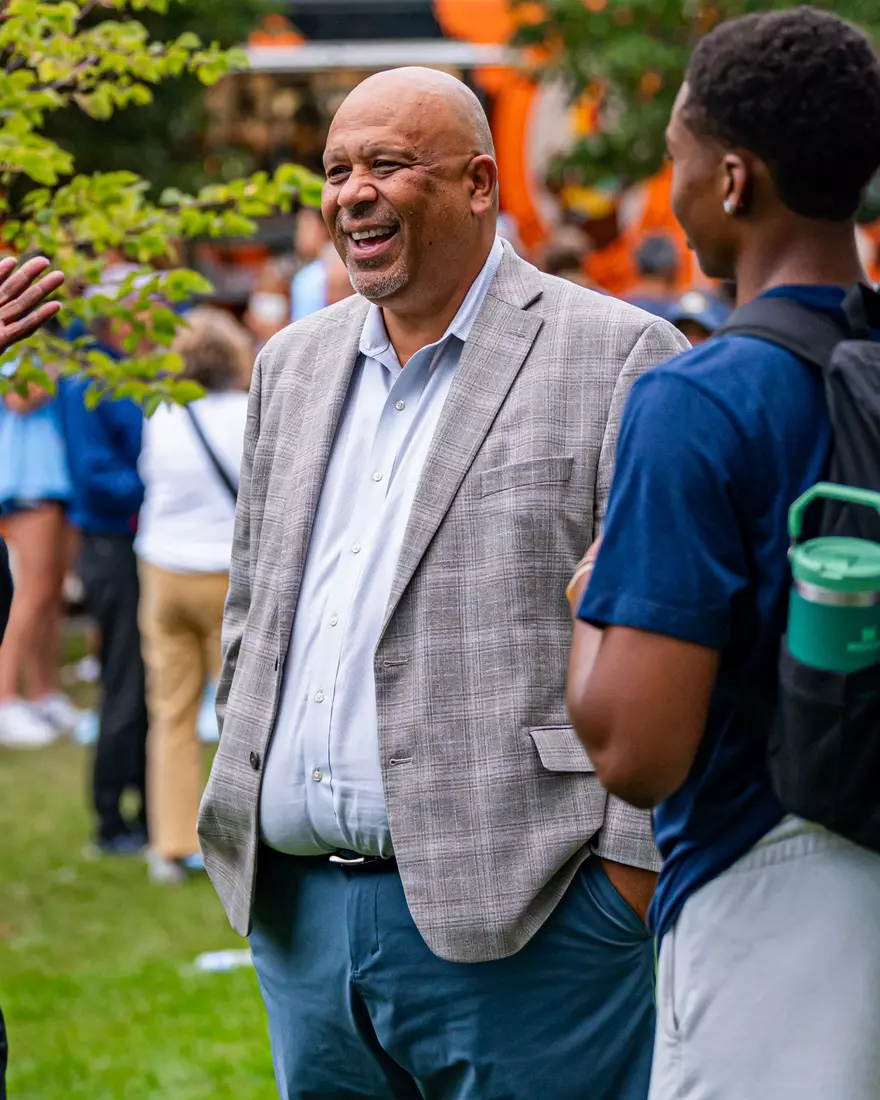Marquette Athletics Block Party held on Augsut 28th, 2024 in the central mall at Marquette Univeristy in Milwaukee, WI.