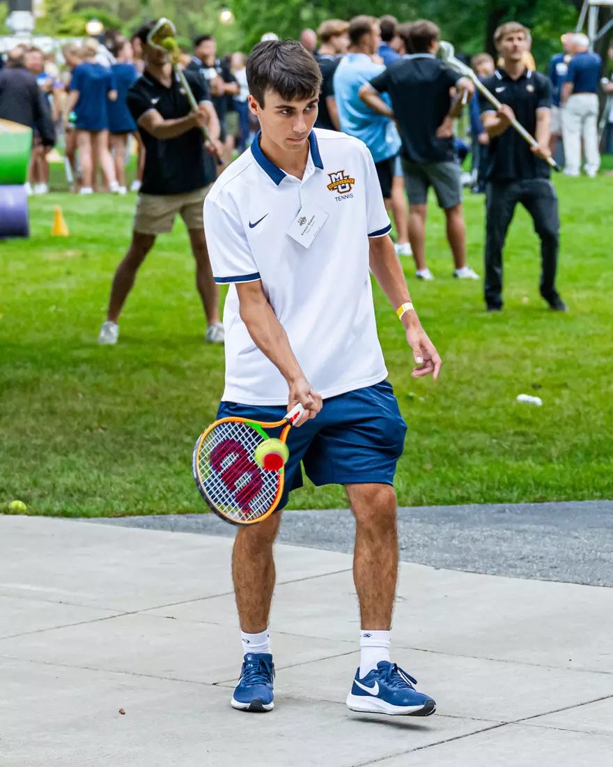 Marquette Athletics Block Party held on Augsut 28th, 2024 in the central mall at Marquette Univeristy in Milwaukee, WI.