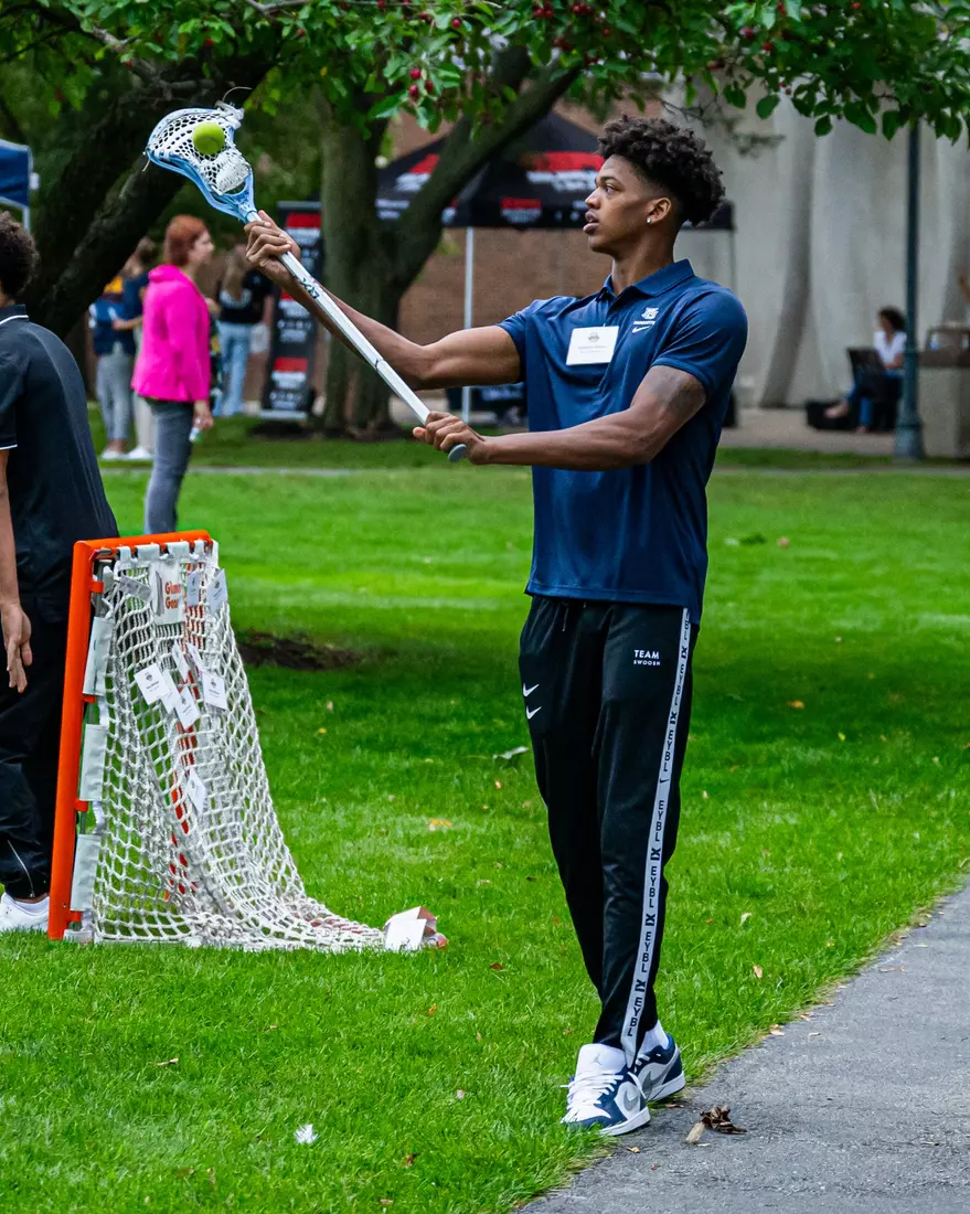 Marquette Athletics Block Party held on Augsut 28th, 2024 in the central mall at Marquette Univeristy in Milwaukee, WI.