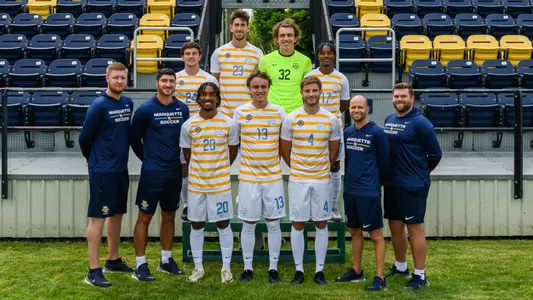 MSOC Seniors with Coaches
