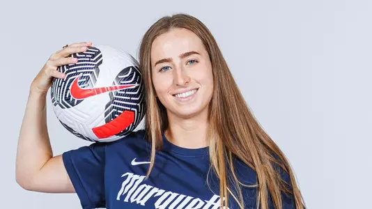 28 Maggie Starker
Marquette Women's Soccer 2024-2025 Media Day Posed Photos, August 2nd, 2024