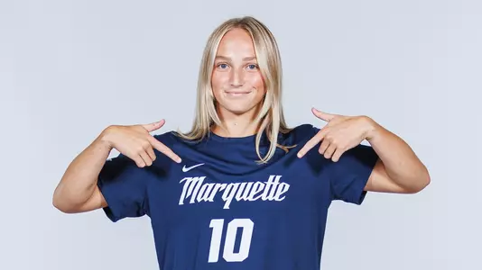 10 Kate Gibson
Marquette Women's Soccer 2024-2025 Media Day Posed Photos, August 2nd, 2024