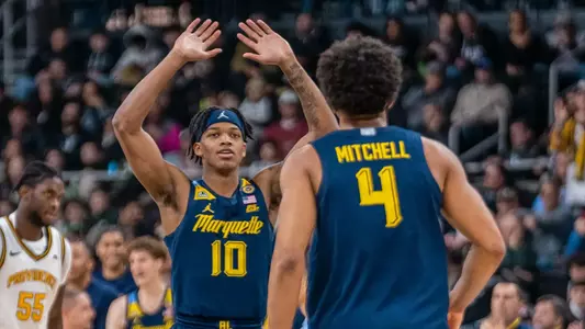 #8 Marquette Men's Basketball Defeats Providence 78-50 on Tuesday, December 31st, 2024 at the Amica Mutual Pavilion in Providence, RI