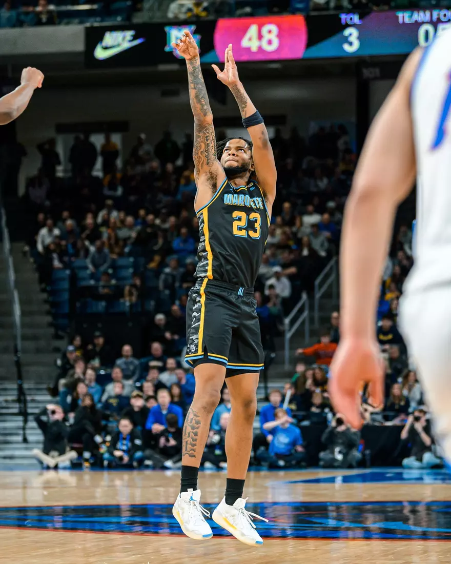 #7 Marquette Men's Basketball Defeats DePaul 85-83 on Tuesday, January 14th, 2025 at Wintrust Arena in Chicago, IL