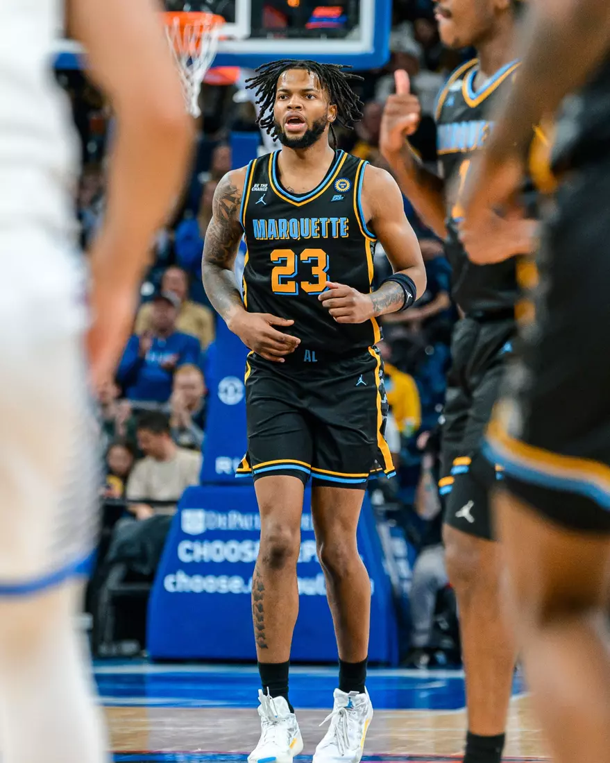 #7 Marquette Men's Basketball Defeats DePaul 85-83 on Tuesday, January 14th, 2025 at Wintrust Arena in Chicago, IL