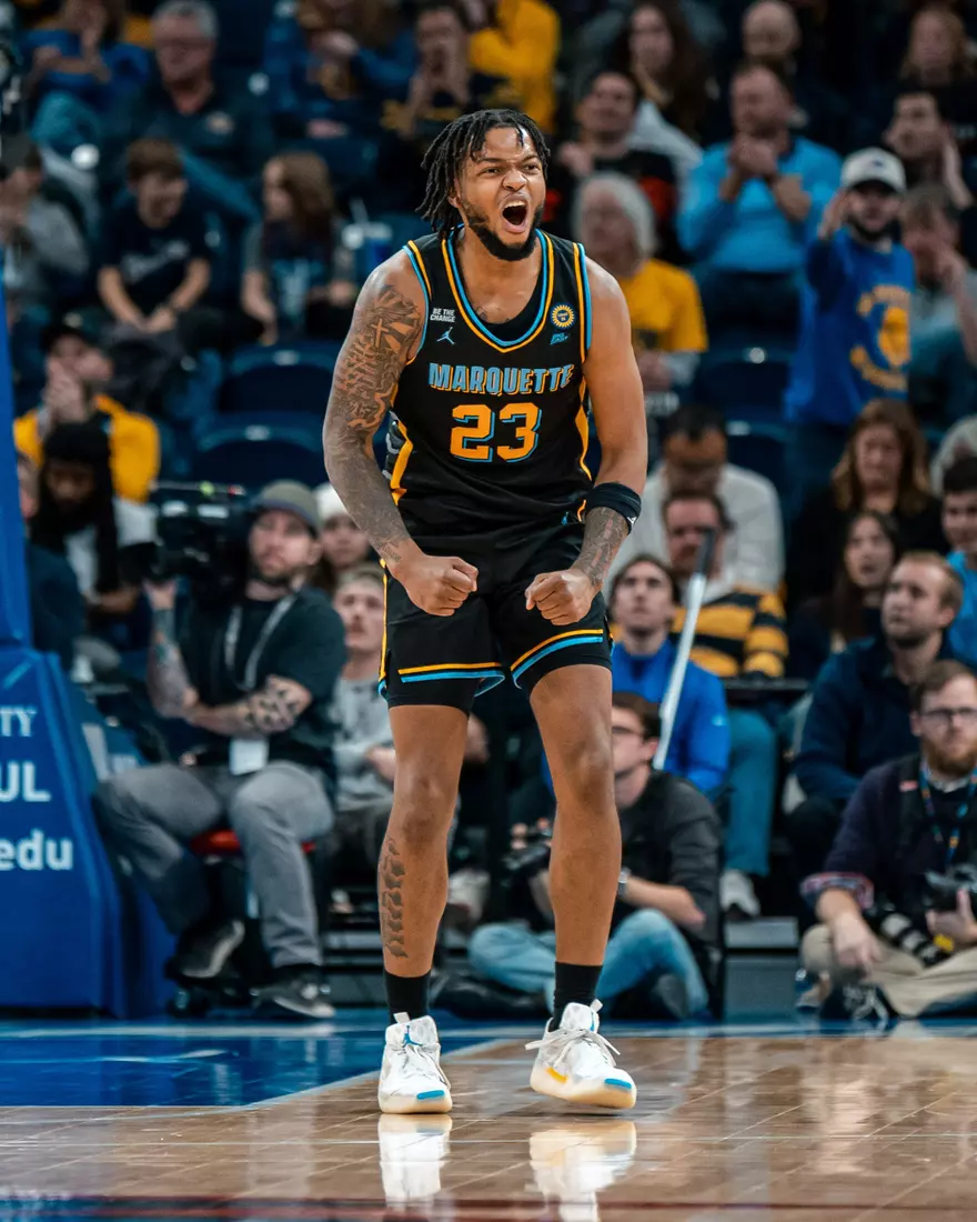 #7 Marquette Men's Basketball Defeats DePaul 85-83 on Tuesday, January 14th, 2025 at Wintrust Arena in Chicago, IL