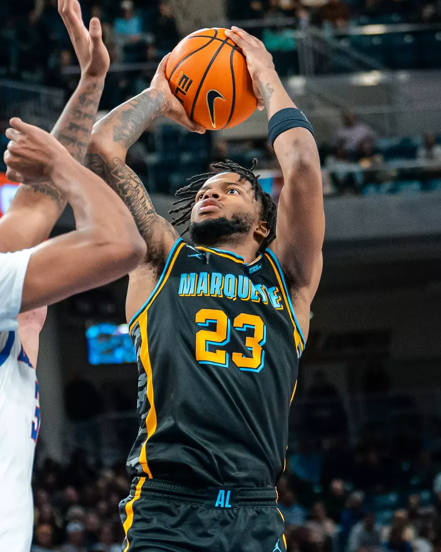 #7 Marquette Men's Basketball Defeats DePaul 85-83 on Tuesday, January 14th, 2025 at Wintrust Arena in Chicago, IL