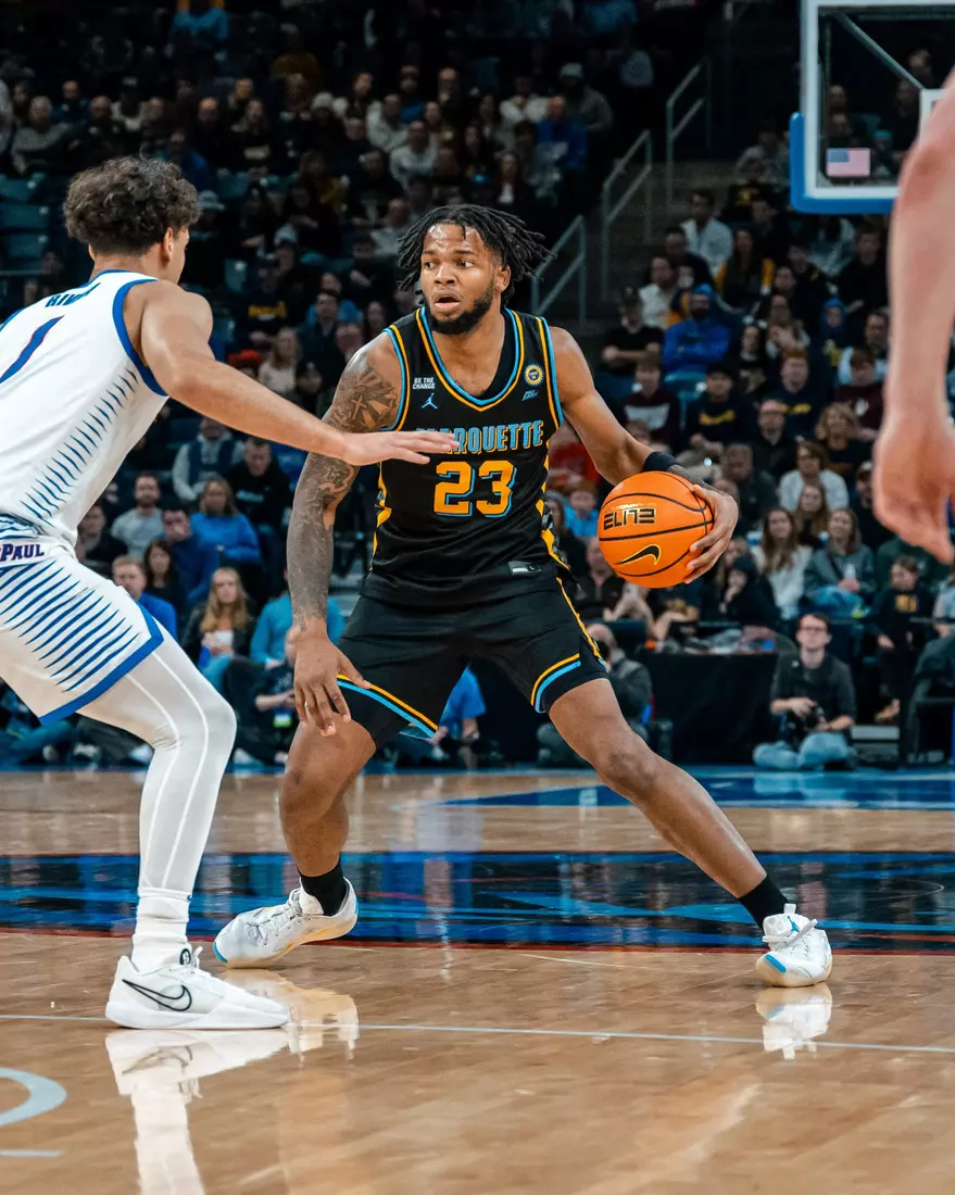 #7 Marquette Men's Basketball Defeats DePaul 85-83 on Tuesday, January 14th, 2025 at Wintrust Arena in Chicago, IL
