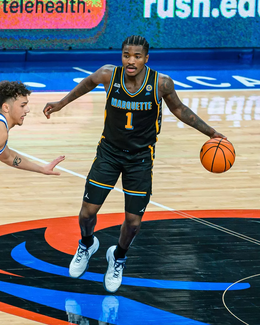 #7 Marquette Men's Basketball Defeats DePaul 85-83 on Tuesday, January 14th, 2025 at Wintrust Arena in Chicago, IL