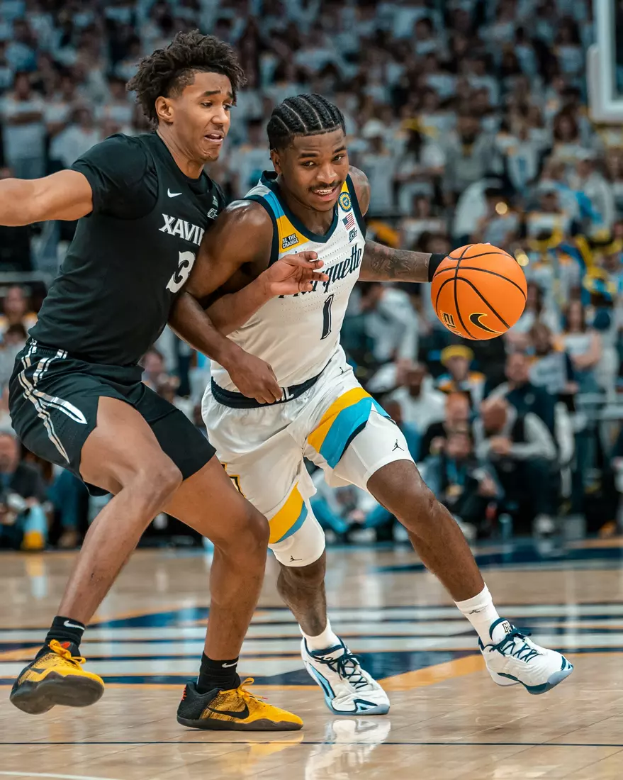 #7 Marquette Men's Basketball falls to Xavier 59-57 on Saturday, January 18th, 2025 at Fiserv Forum in Milwaukee, WI