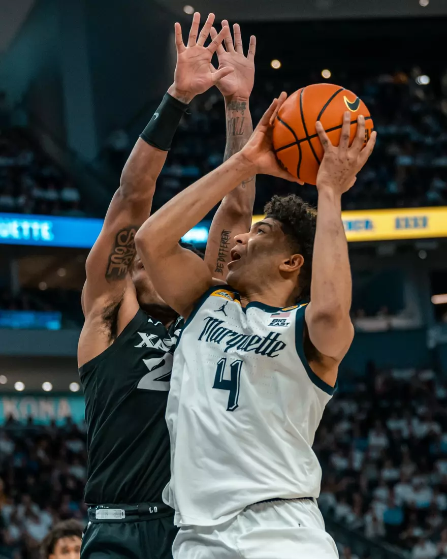 #7 Marquette Men's Basketball falls to Xavier 59-57 on Saturday, January 18th, 2025 at Fiserv Forum in Milwaukee, WI