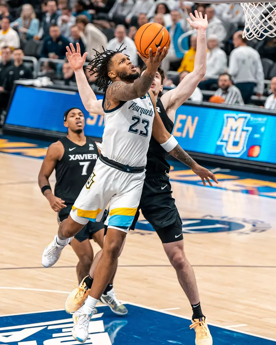 #7 Marquette Men's Basketball falls to Xavier 59-57 on Saturday, January 18th, 2025 at Fiserv Forum in Milwaukee, WI