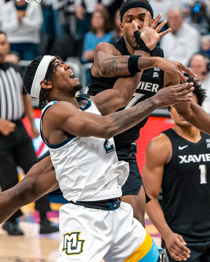 #7 Marquette Men's Basketball falls to Xavier 59-57 on Saturday, January 18th, 2025 at Fiserv Forum in Milwaukee, WI