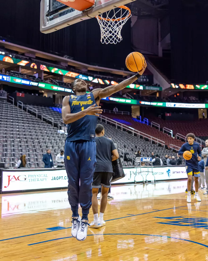 #10 Marquette Men's Basketball defeats to Seton Hall 76-59 on Tuesday, January 21st, 2025 at The Prudential Center in Newark, NJ