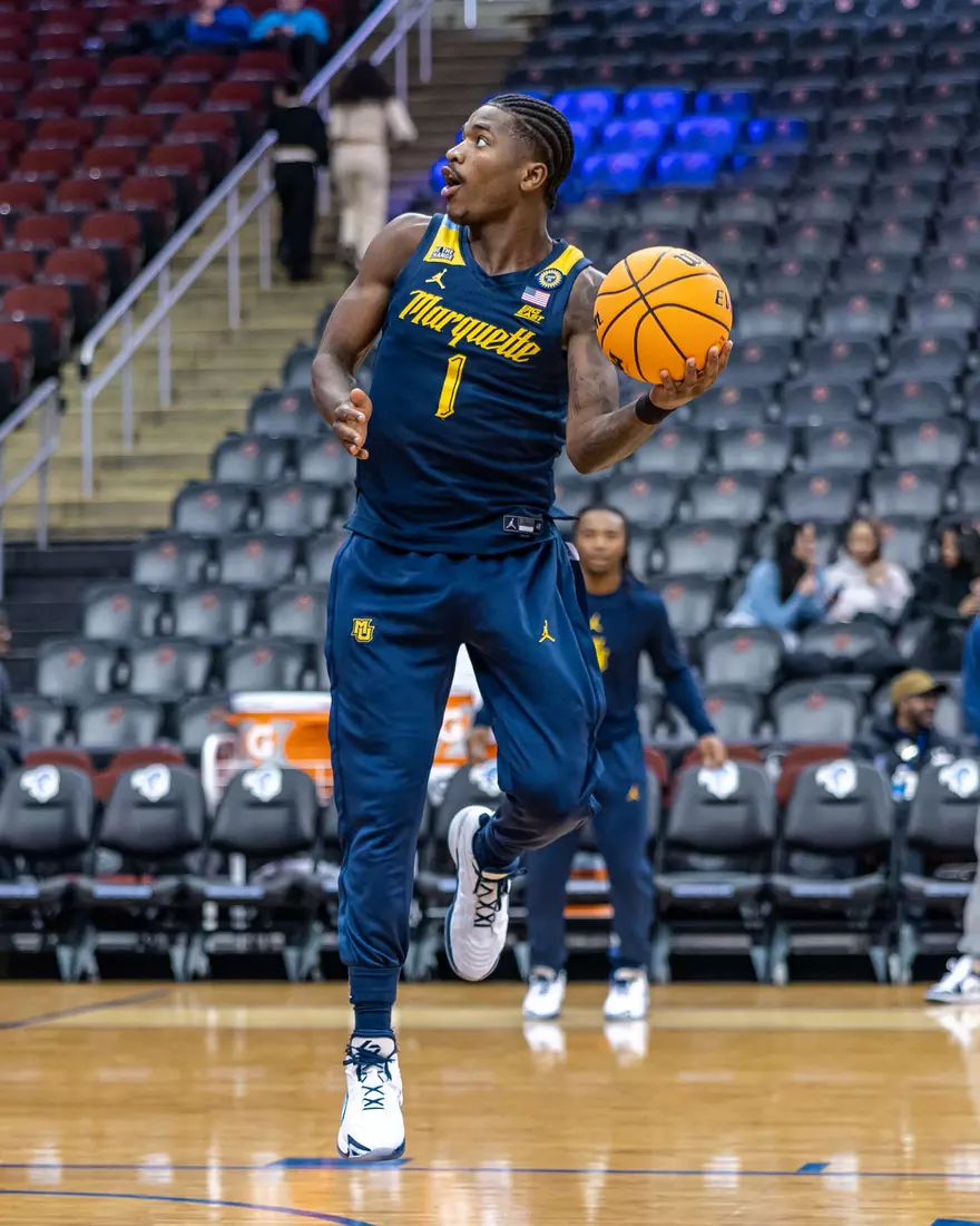 #10 Marquette Men's Basketball defeats to Seton Hall 76-59 on Tuesday, January 21st, 2025 at The Prudential Center in Newark, NJ