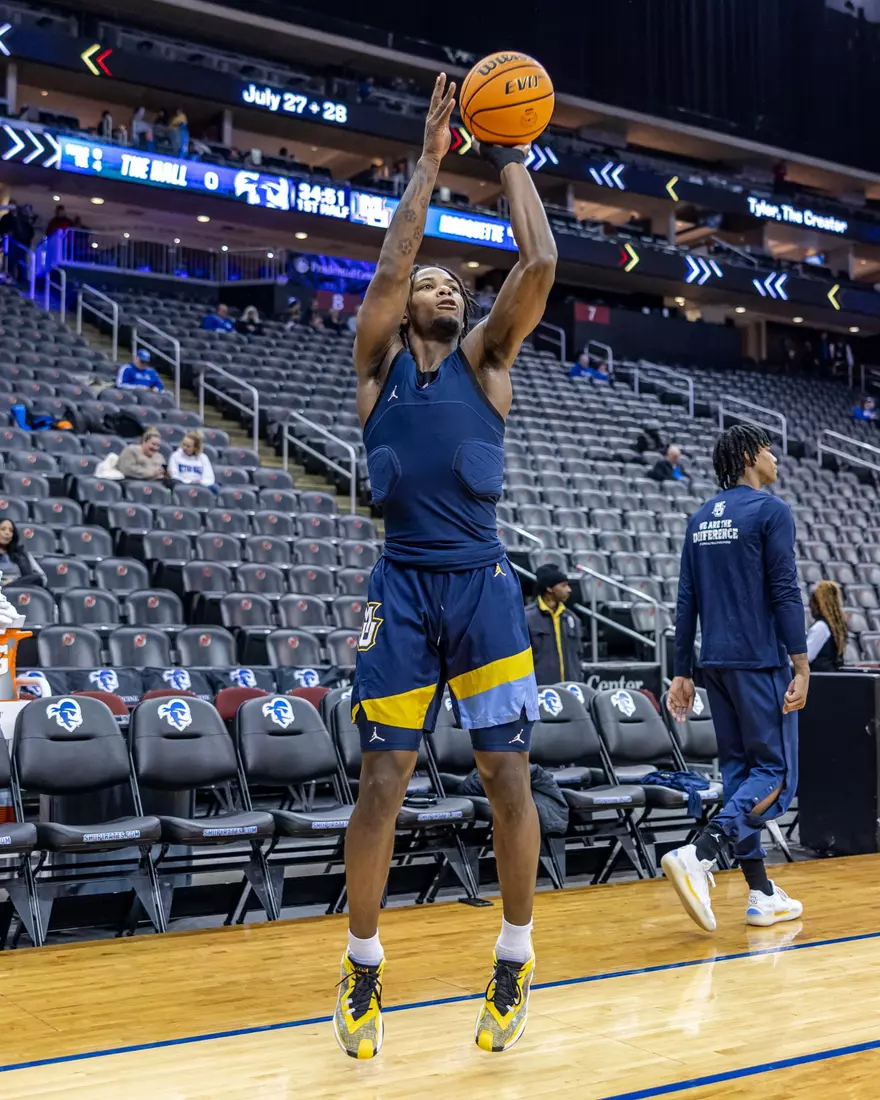 #10 Marquette Men's Basketball defeats to Seton Hall 76-59 on Tuesday, January 21st, 2025 at The Prudential Center in Newark, NJ