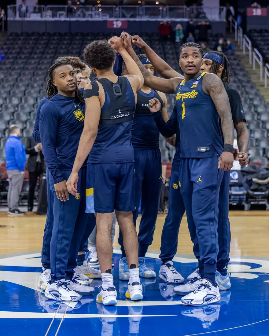 #10 Marquette Men's Basketball defeats to Seton Hall 76-59 on Tuesday, January 21st, 2025 at The Prudential Center in Newark, NJ