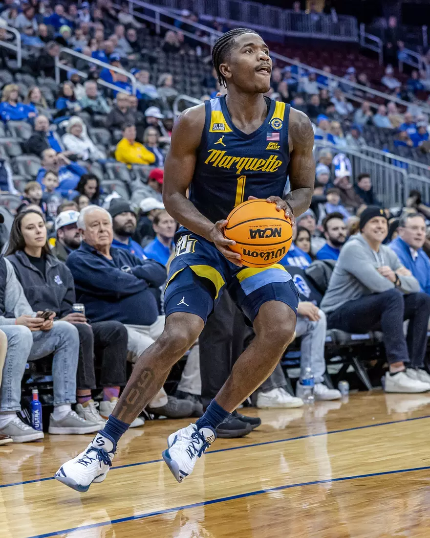 #10 Marquette Men's Basketball defeats to Seton Hall 76-59 on Tuesday, January 21st, 2025 at The Prudential Center in Newark, NJ