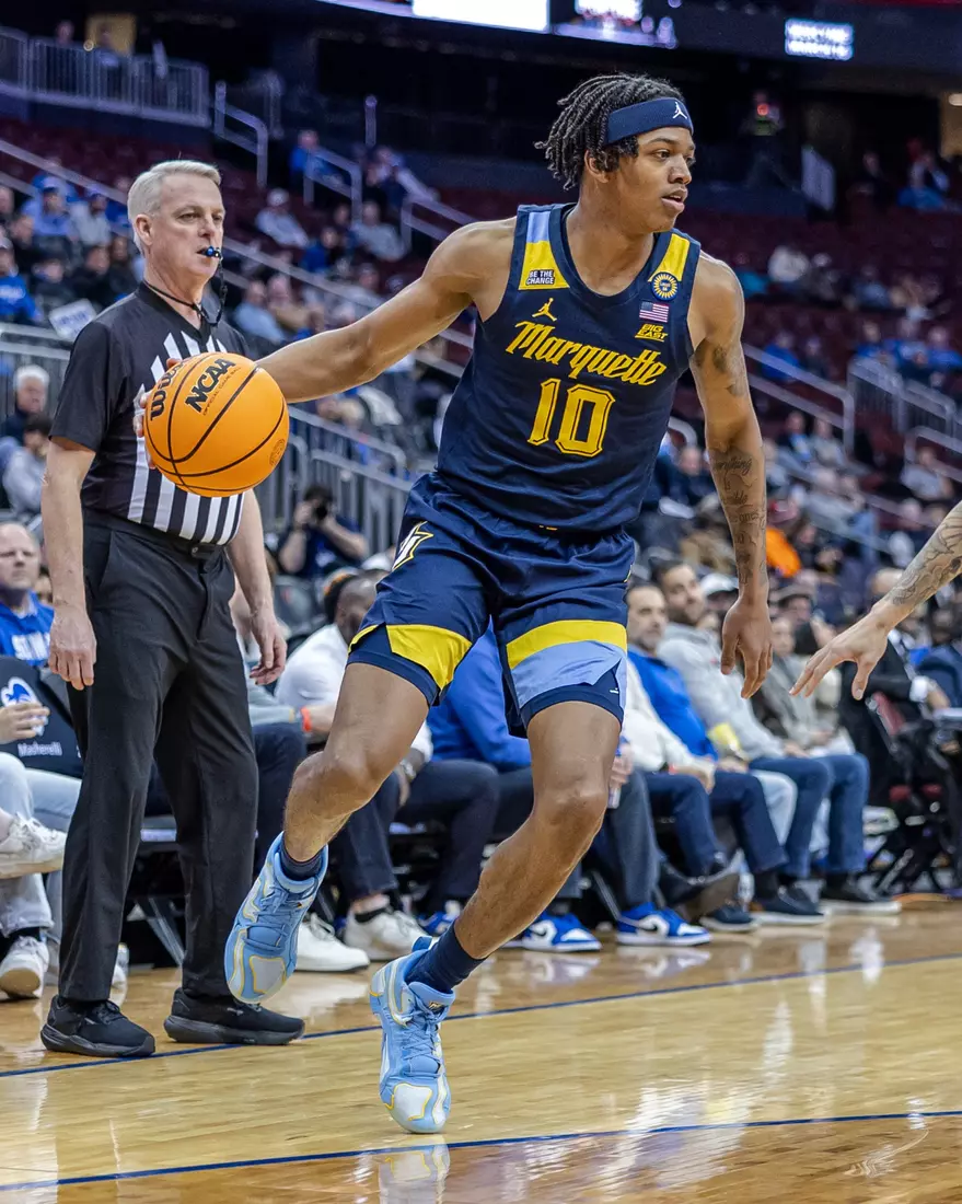 #10 Marquette Men's Basketball defeats to Seton Hall 76-59 on Tuesday, January 21st, 2025 at The Prudential Center in Newark, NJ
