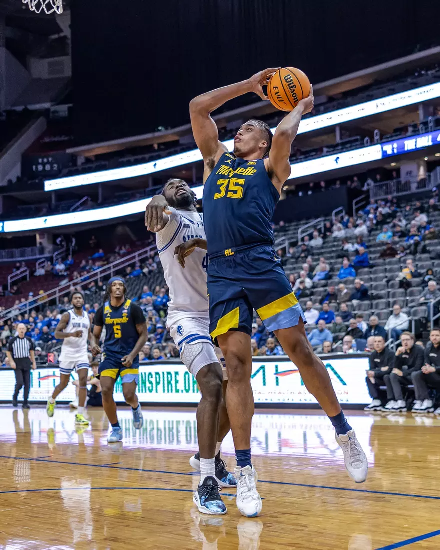 #10 Marquette Men's Basketball defeats to Seton Hall 76-59 on Tuesday, January 21st, 2025 at The Prudential Center in Newark, NJ