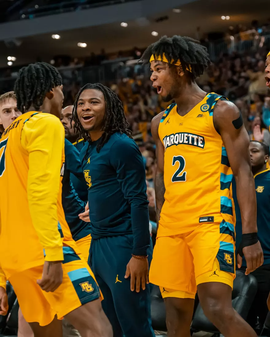 #10 Marquette Men's Basketball defeats to Villanova 87-74 on Friday, January 24th, 2025 at Fiserv Forum in Milwaukee, WI