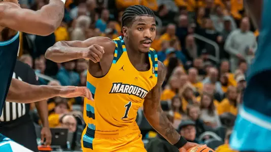 #10 Marquette Men's Basketball defeats to Villanova 87-74 on Friday, January 24th, 2025 at Fiserv Forum in Milwaukee, WI