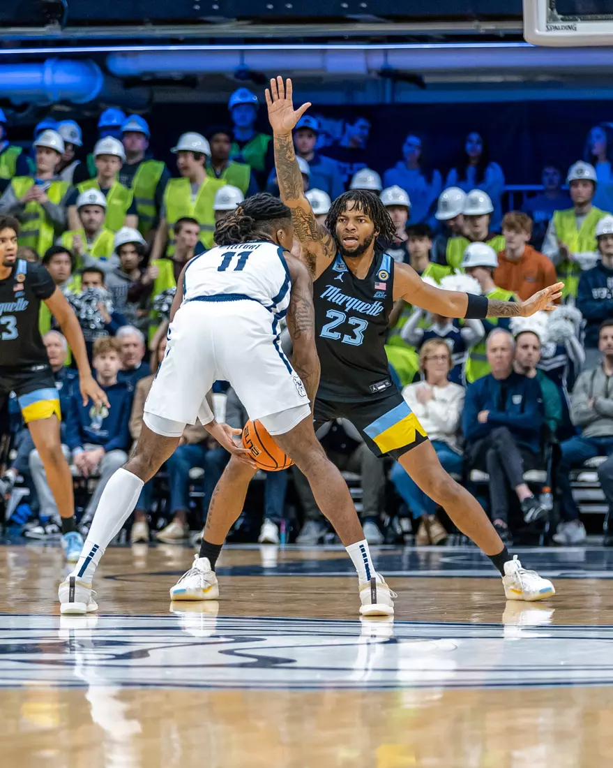 #9 Marquette Men's Basketball defeats to Butler 78-69 on Tuesday, January 28th, 2025 at Hinkle Fieldhouse in Indianapolis, IN