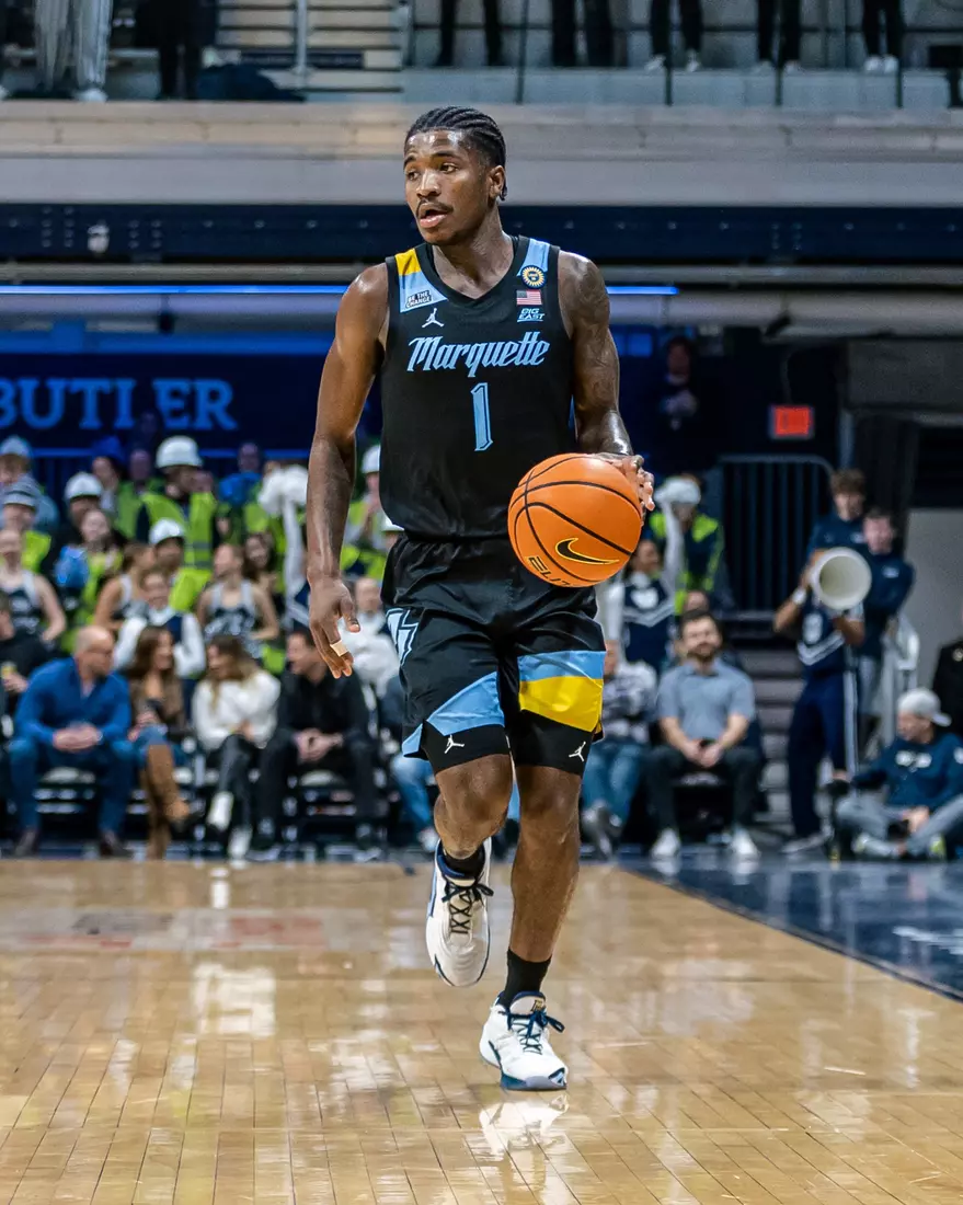 #9 Marquette Men's Basketball defeats to Butler 78-69 on Tuesday, January 28th, 2025 at Hinkle Fieldhouse in Indianapolis, IN