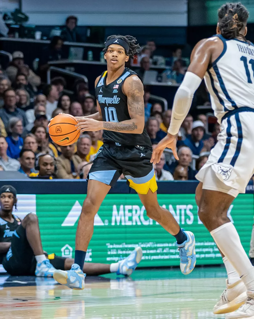 #9 Marquette Men's Basketball defeats to Butler 78-69 on Tuesday, January 28th, 2025 at Hinkle Fieldhouse in Indianapolis, IN