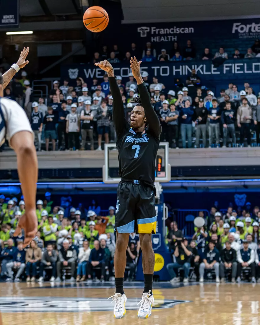 #9 Marquette Men's Basketball defeats to Butler 78-69 on Tuesday, January 28th, 2025 at Hinkle Fieldhouse in Indianapolis, IN