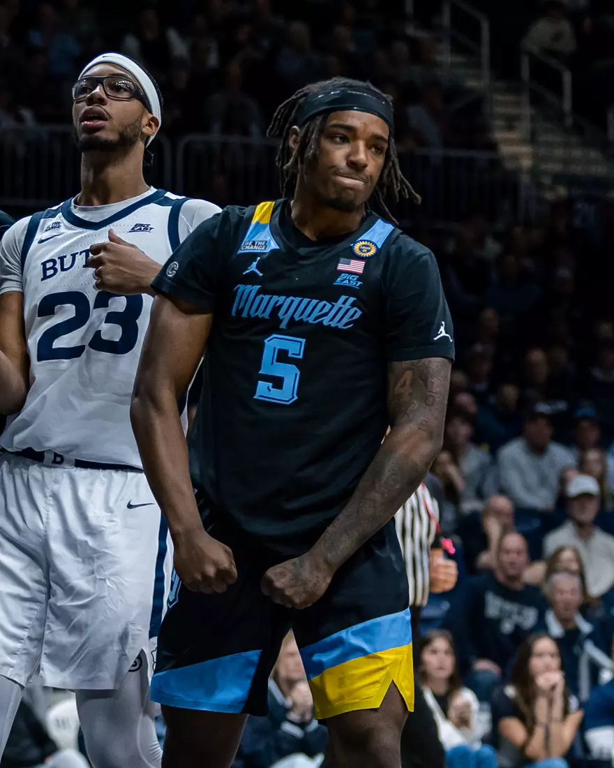 #9 Marquette Men's Basketball defeats to Butler 78-69 on Tuesday, January 28th, 2025 at Hinkle Fieldhouse in Indianapolis, IN