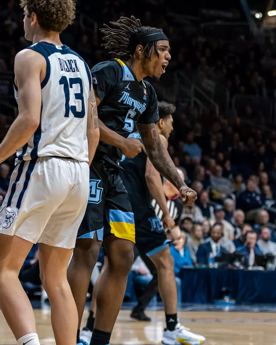 #9 Marquette Men's Basketball defeats to Butler 78-69 on Tuesday, January 28th, 2025 at Hinkle Fieldhouse in Indianapolis, IN