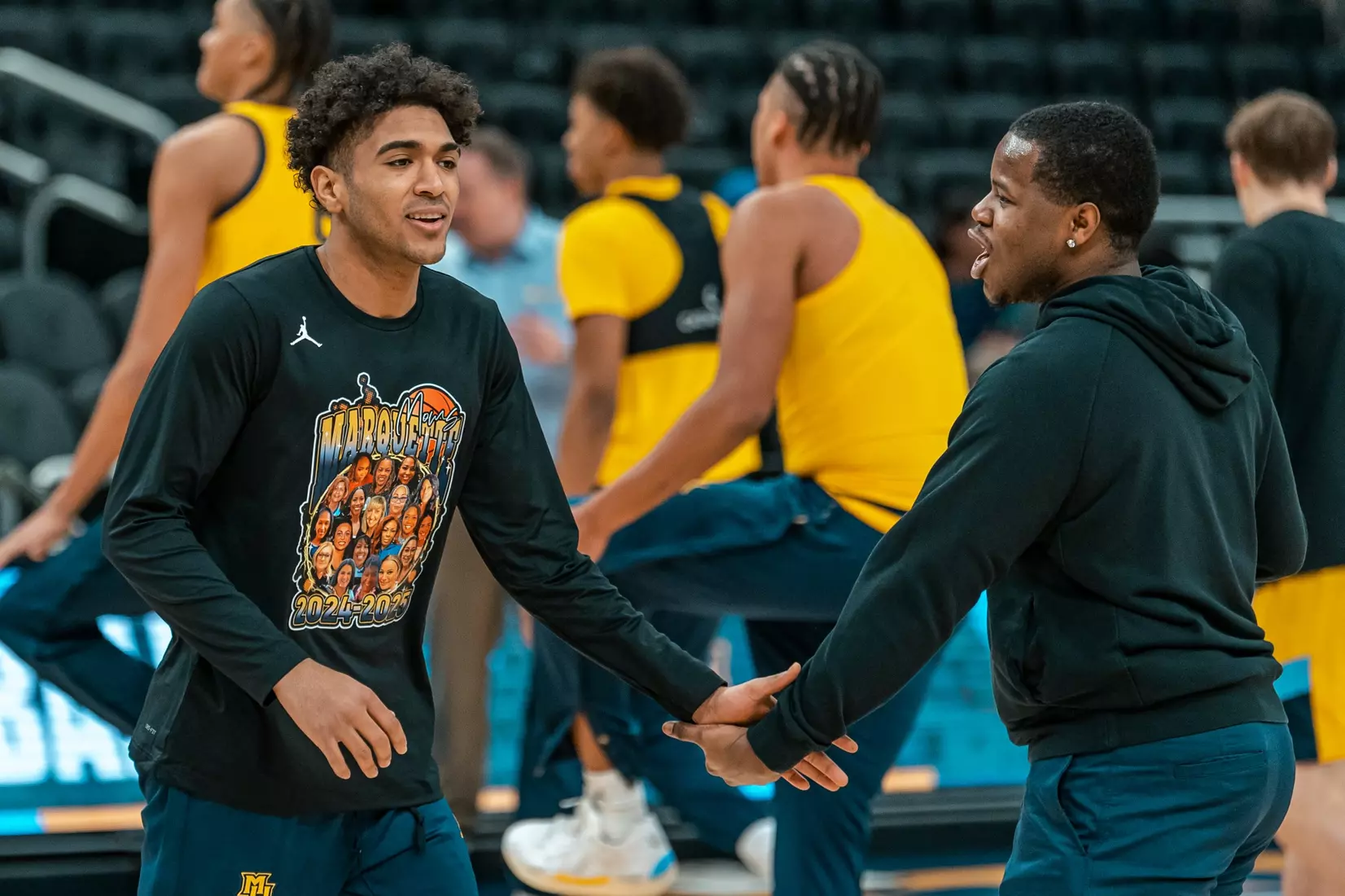 #8 Marquette Men's Basketball Defeats Creighton 79-71 on Friday, January 3rd, 2025 at Fiserv Forum in Milwaukee, WI