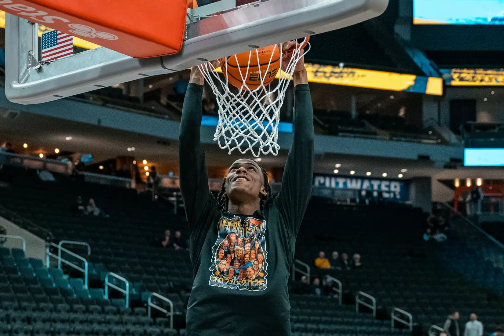 #8 Marquette Men's Basketball Defeats Creighton 79-71 on Friday, January 3rd, 2025 at Fiserv Forum in Milwaukee, WI