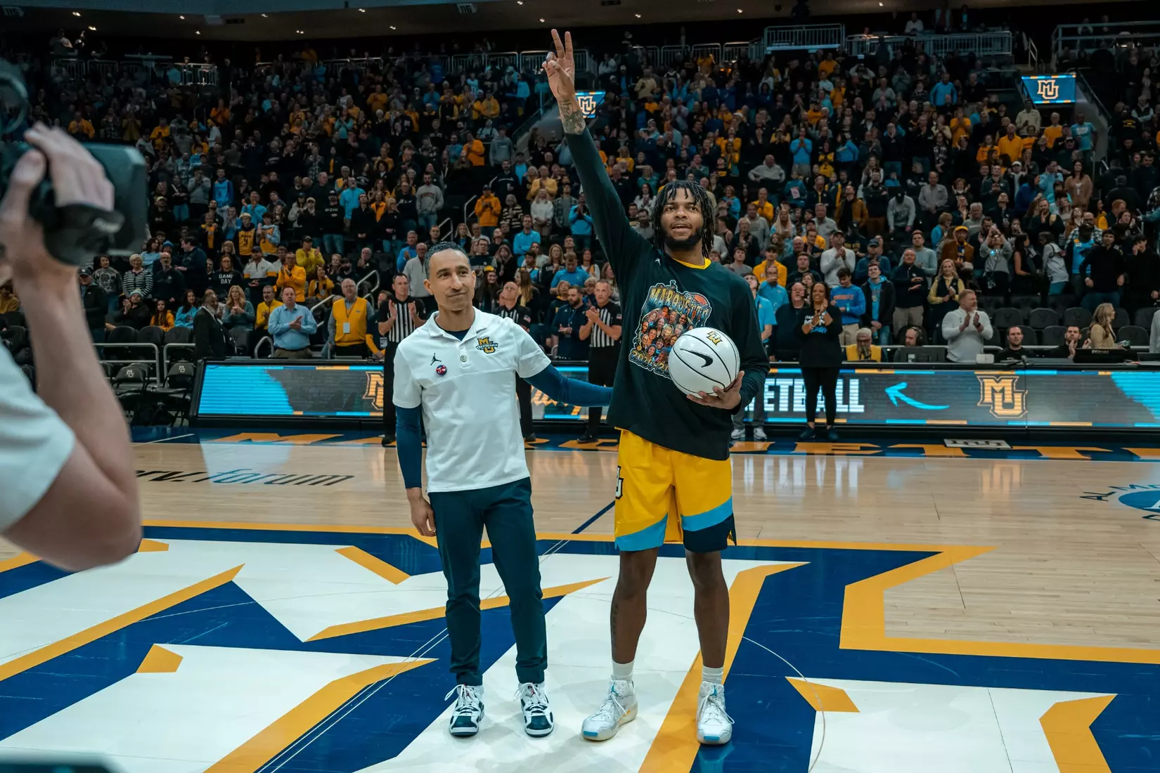 #8 Marquette Men's Basketball Defeats Creighton 79-71 on Friday, January 3rd, 2025 at Fiserv Forum in Milwaukee, WI