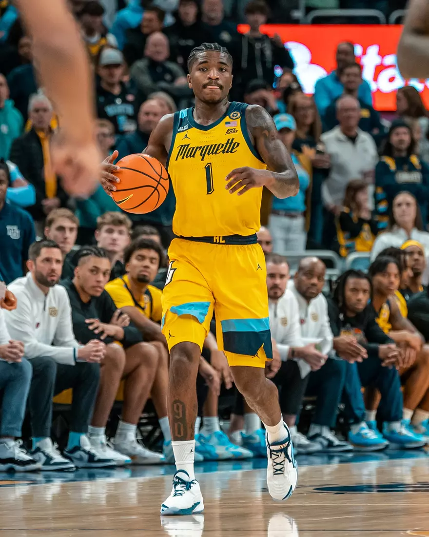 #8 Marquette Men's Basketball Defeats Creighton 79-71 on Friday, January 3rd, 2025 at Fiserv Forum in Milwaukee, WI