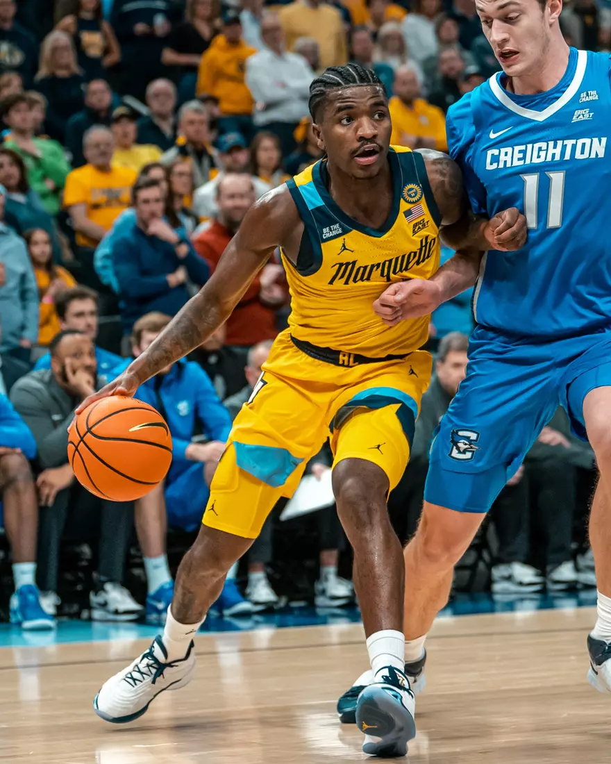 #8 Marquette Men's Basketball Defeats Creighton 79-71 on Friday, January 3rd, 2025 at Fiserv Forum in Milwaukee, WI