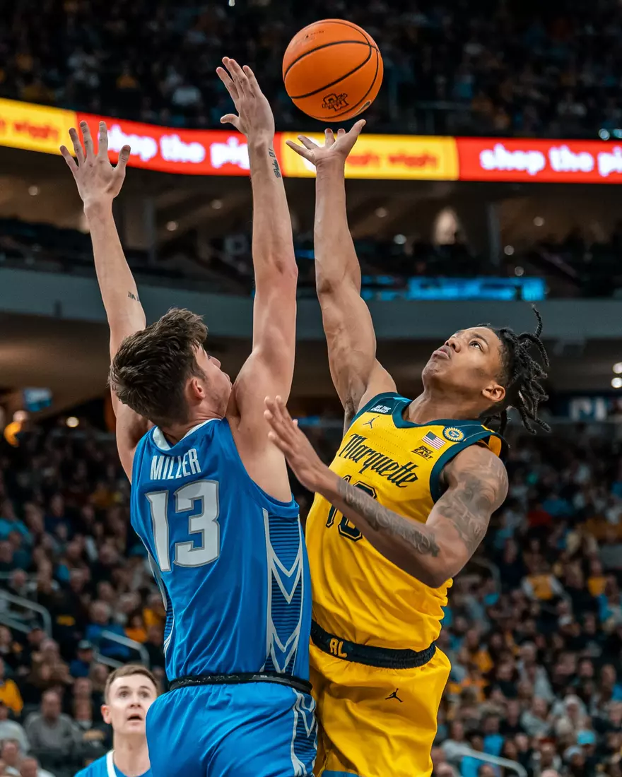 #8 Marquette Men's Basketball Defeats Creighton 79-71 on Friday, January 3rd, 2025 at Fiserv Forum in Milwaukee, WI