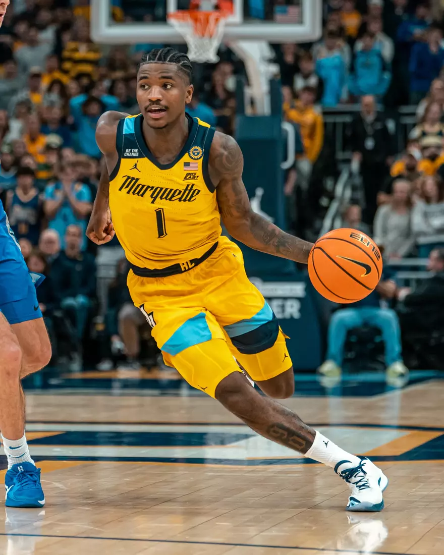 #8 Marquette Men's Basketball Defeats Creighton 79-71 on Friday, January 3rd, 2025 at Fiserv Forum in Milwaukee, WI