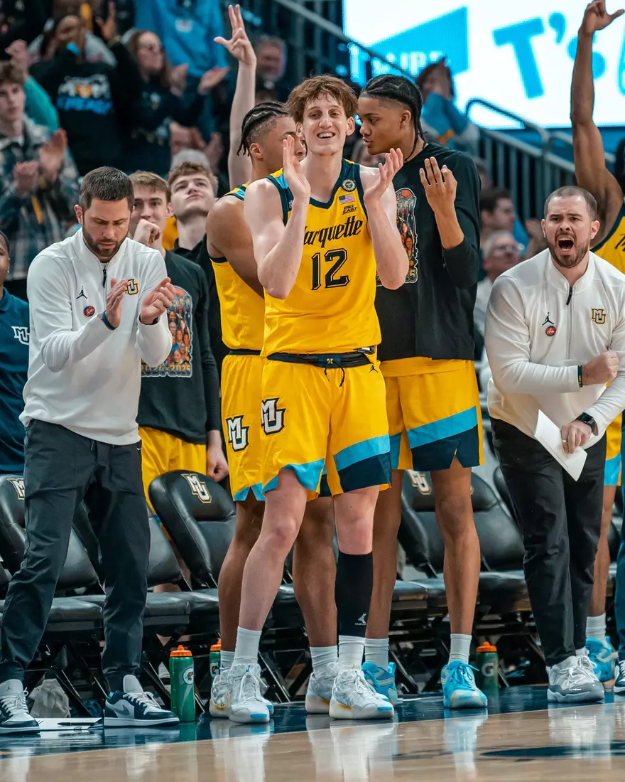 #8 Marquette Men's Basketball Defeats Creighton 79-71 on Friday, January 3rd, 2025 at Fiserv Forum in Milwaukee, WI