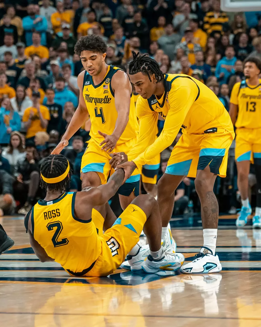 #8 Marquette Men's Basketball Defeats Creighton 79-71 on Friday, January 3rd, 2025 at Fiserv Forum in Milwaukee, WI