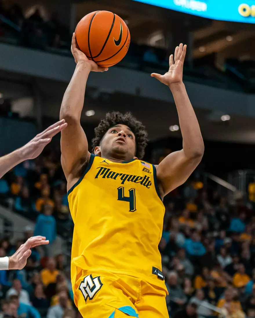 #8 Marquette Men's Basketball Defeats Creighton 79-71 on Friday, January 3rd, 2025 at Fiserv Forum in Milwaukee, WI