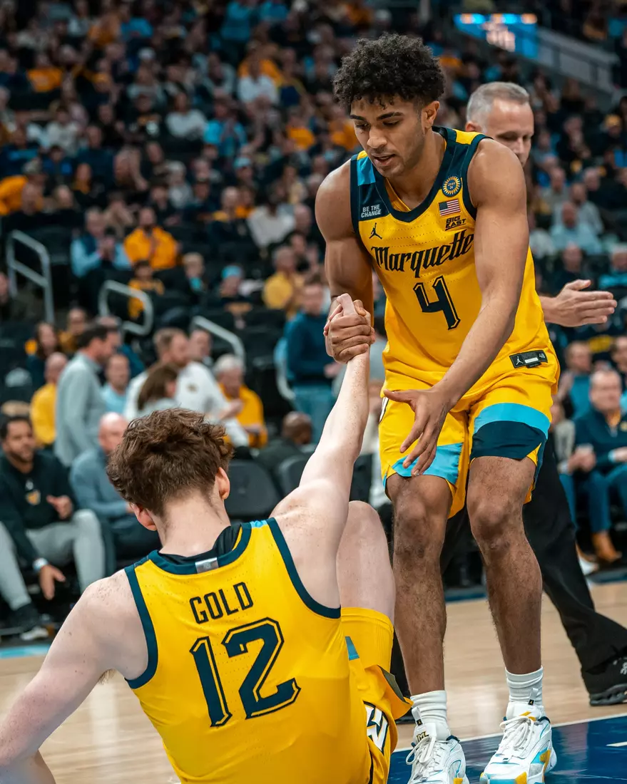 #8 Marquette Men's Basketball Defeats Creighton 79-71 on Friday, January 3rd, 2025 at Fiserv Forum in Milwaukee, WI