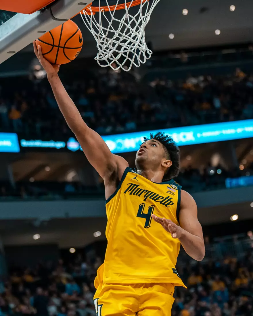 #8 Marquette Men's Basketball Defeats Creighton 79-71 on Friday, January 3rd, 2025 at Fiserv Forum in Milwaukee, WI