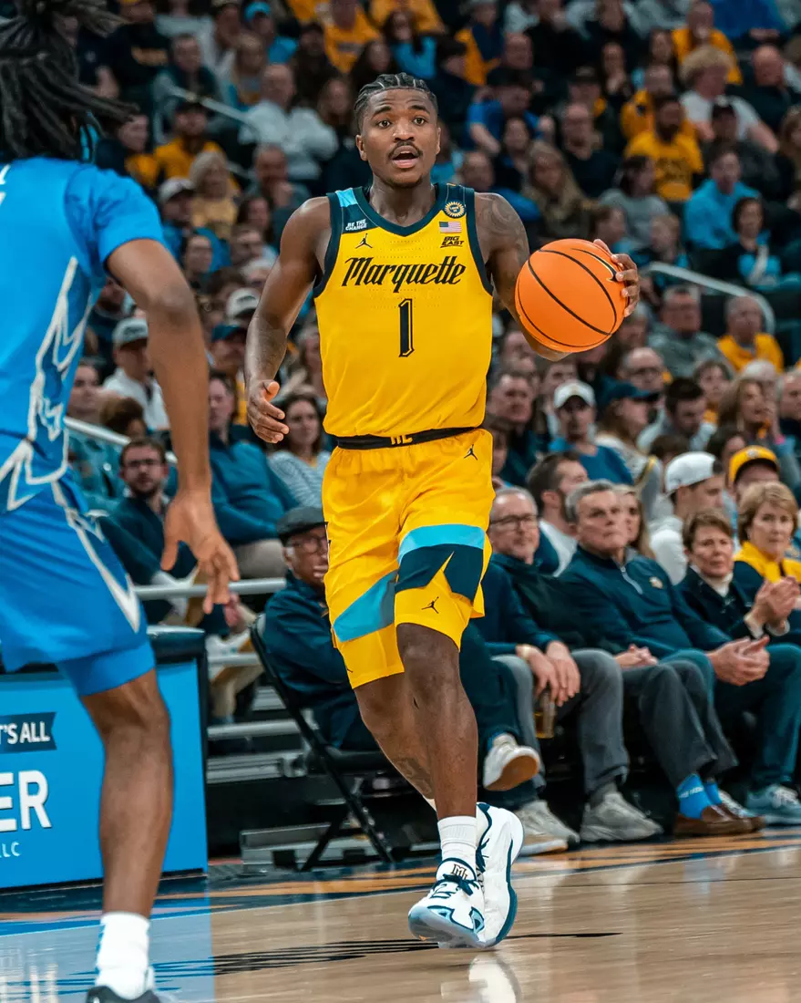 #8 Marquette Men's Basketball Defeats Creighton 79-71 on Friday, January 3rd, 2025 at Fiserv Forum in Milwaukee, WI