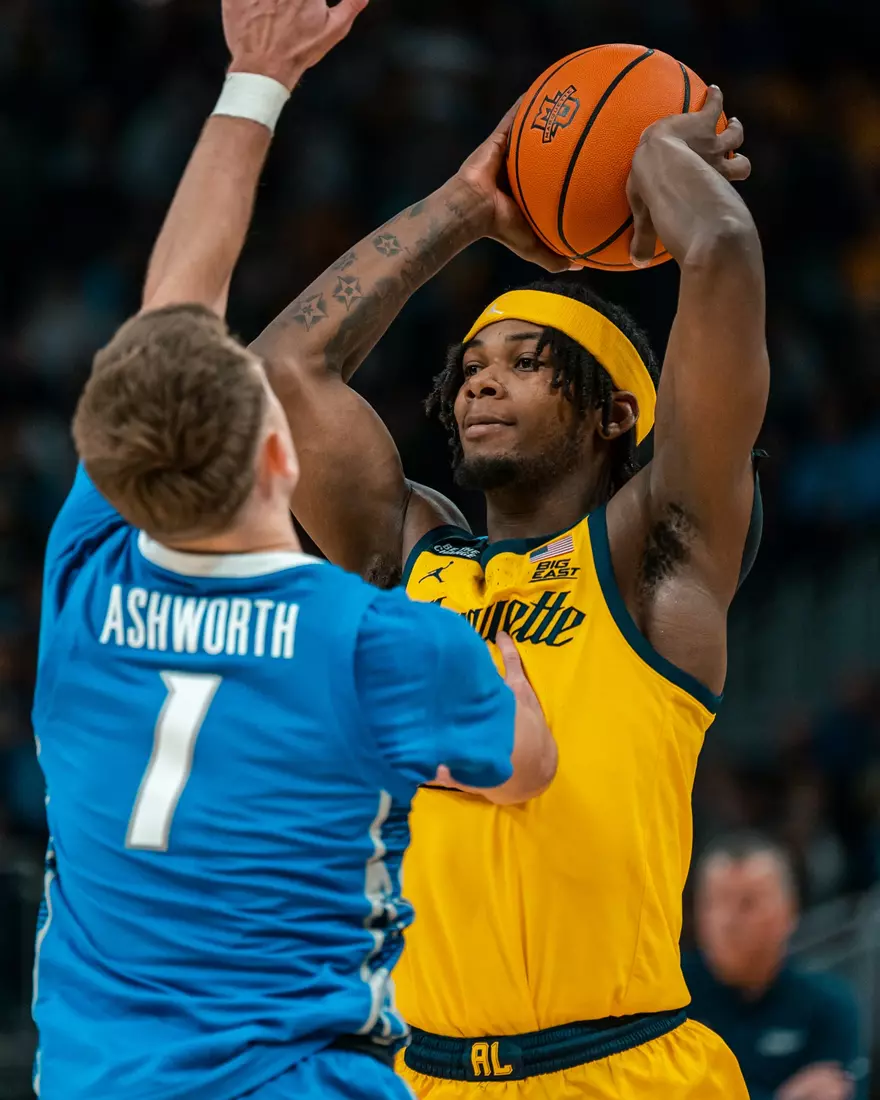 #8 Marquette Men's Basketball Defeats Creighton 79-71 on Friday, January 3rd, 2025 at Fiserv Forum in Milwaukee, WI