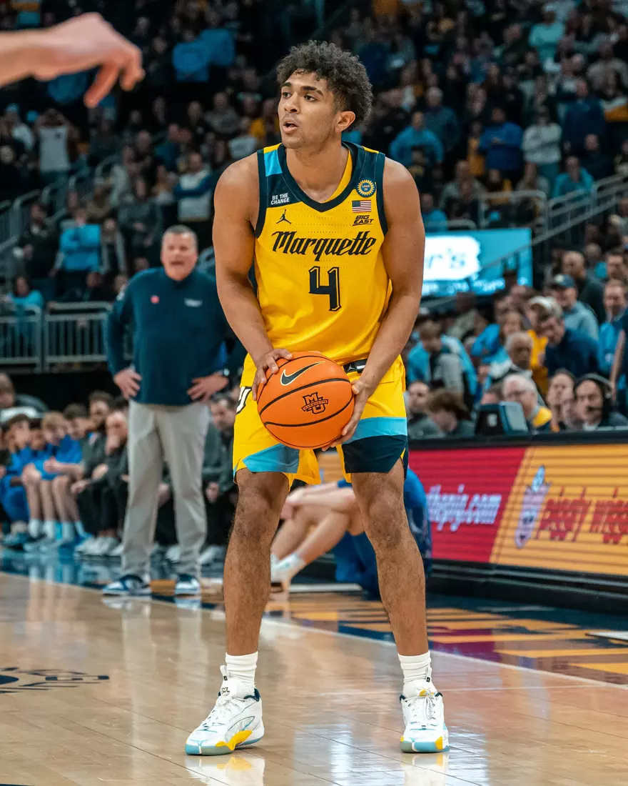 #8 Marquette Men's Basketball Defeats Creighton 79-71 on Friday, January 3rd, 2025 at Fiserv Forum in Milwaukee, WI