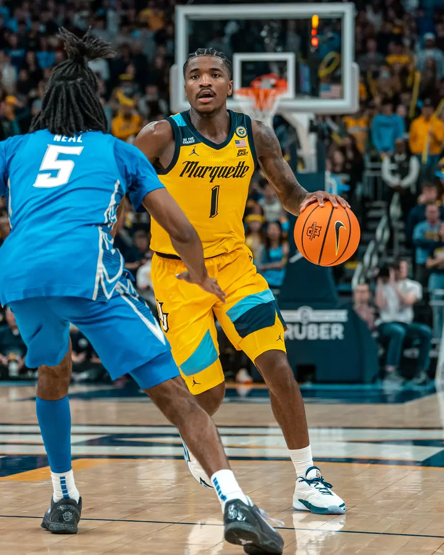 #8 Marquette Men's Basketball Defeats Creighton 79-71 on Friday, January 3rd, 2025 at Fiserv Forum in Milwaukee, WI