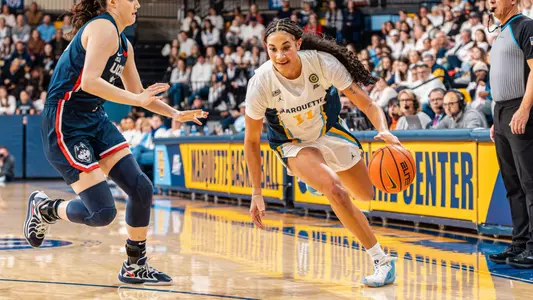 11 Skylar Forbes
Marquette Women's Basketball falls to UCONN 77-45 on Wednesday, January 1sr, 2025 at the Al McGuire Center in Milwaukee, WI