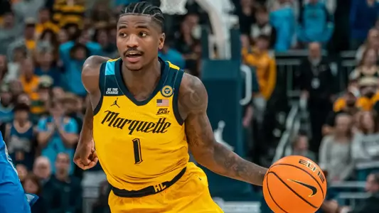 #8 Marquette Men's Basketball Defeats Creighton 79-71 on Friday, January 3rd, 2025 at Fiserv Forum in Milwaukee, WI
